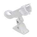 Attwood HeavyDuty Adjustable Rod Holder wCombo Mount  White 5009W4