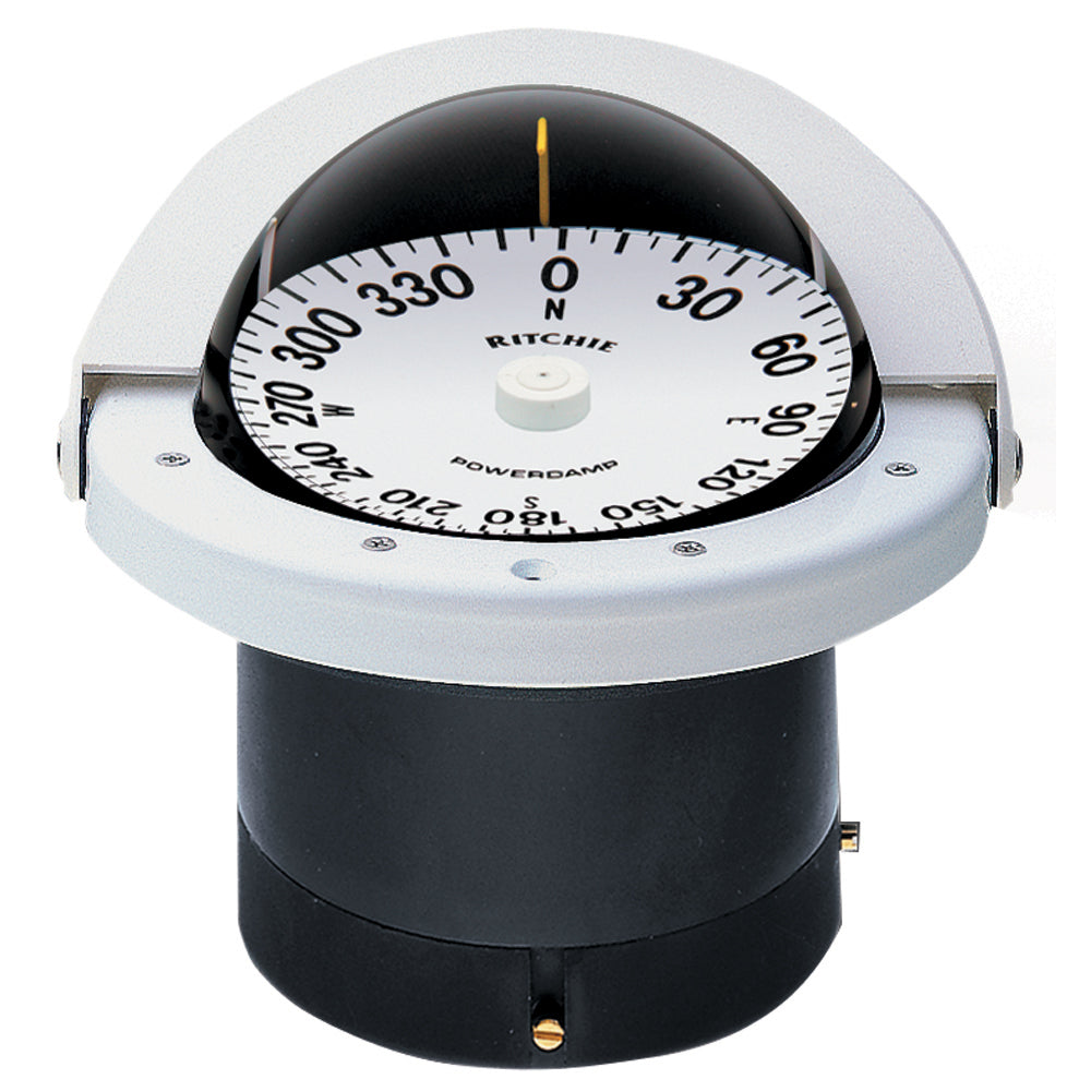 Ritchie FN201W Navigator Compass  Flush Mount  White FNW201