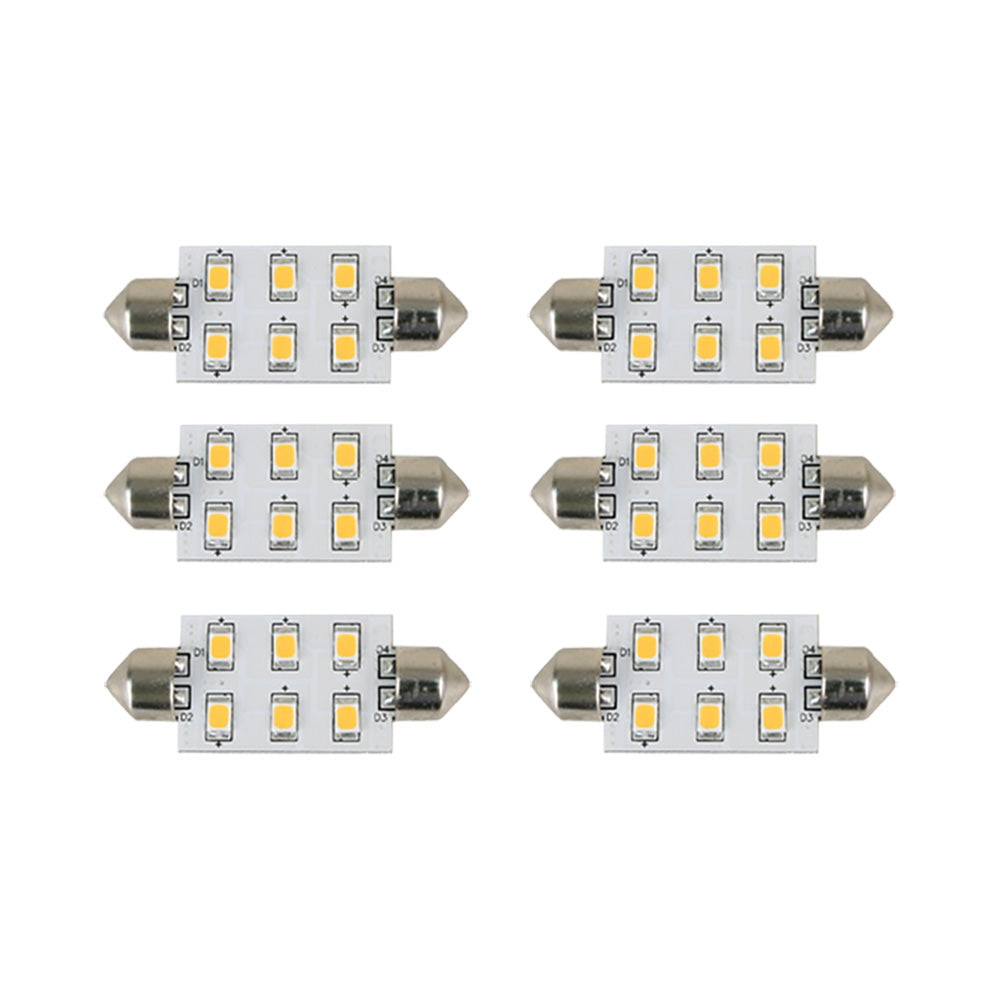 Scandvik 41162 Bulb Warm White 6Pack 41162