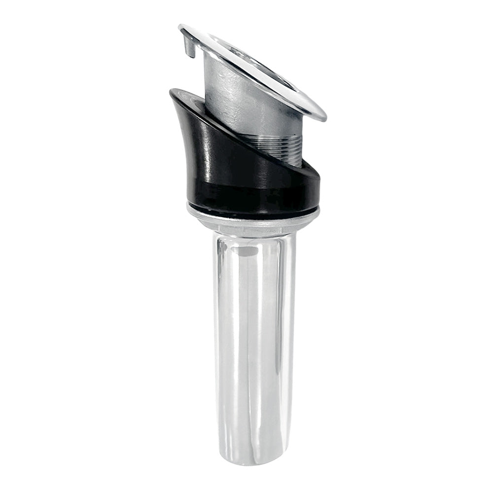 Tigress 9 30Degree Rod Holder  Screwless  Stainless Steel 77275
