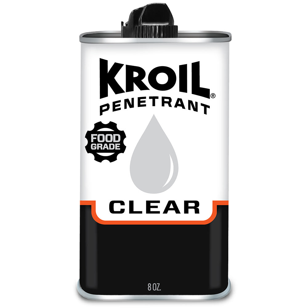 Kroil Clear Food Grade Penetrating Oil  Drip  8oz Can CKL081