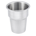 Whitecap Extra Large Stainless Steel Flush Cupholder S3507C