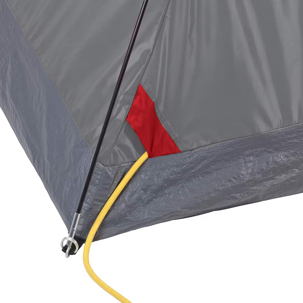 Coleman 6Person Flatwoods II Lightweight Dome Camping Tent  Red 2207385