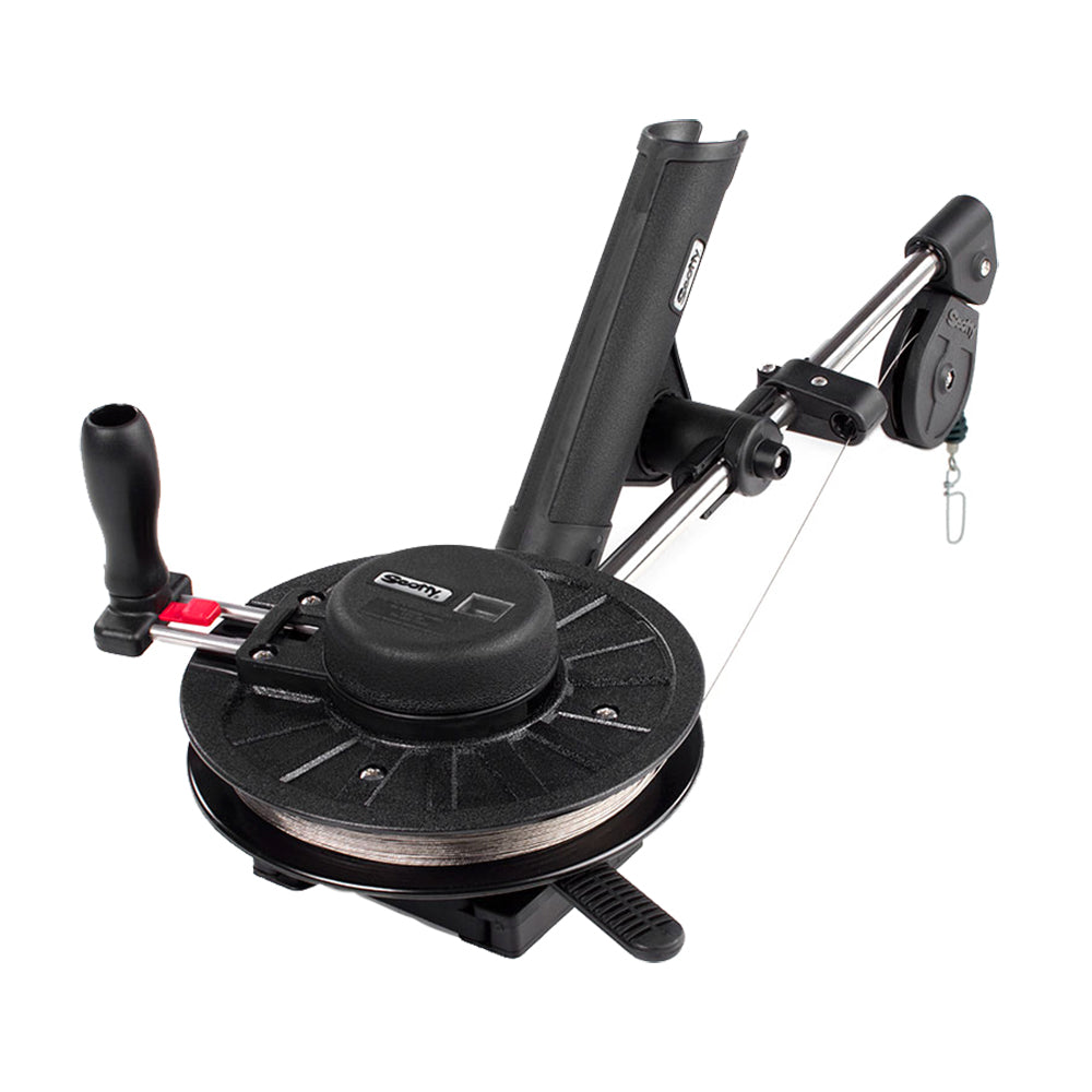 Scotty 1060 Depthking Manual Downrigger wRod Holder 1060