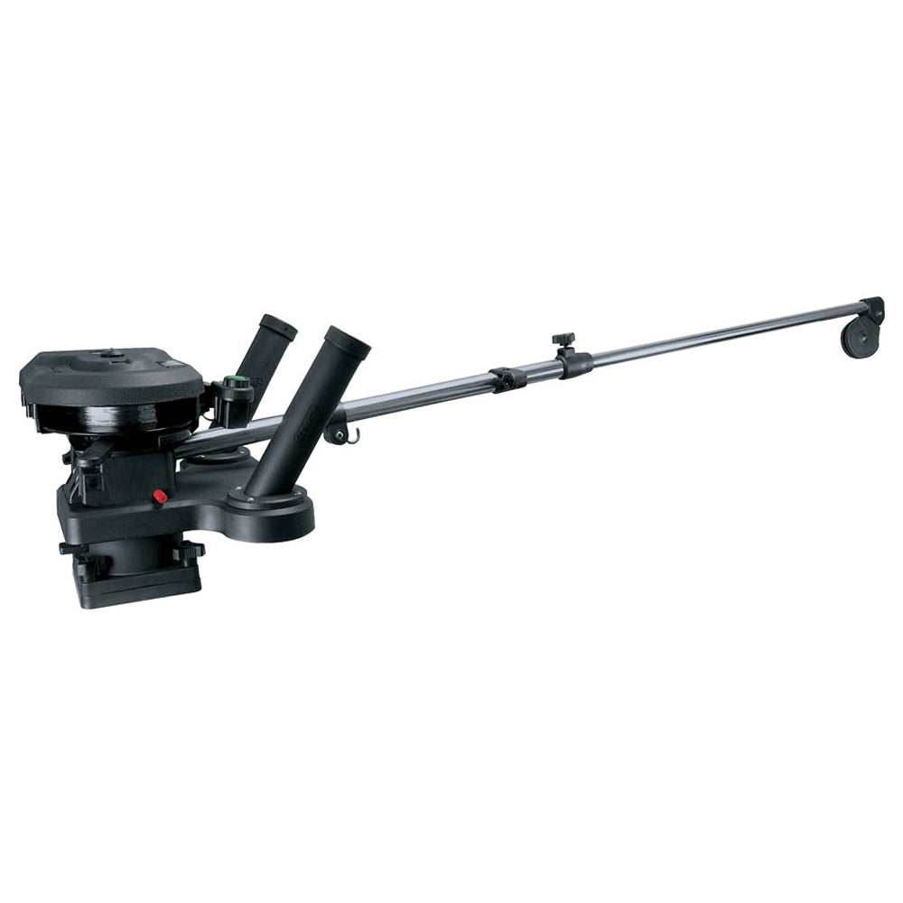 Scotty 1116 Propack 60 Telescoping Electric Downrigger w Dual Rod Holders and Swivel Base 1116