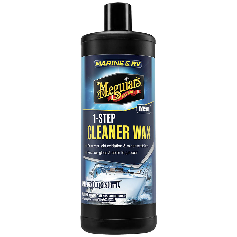 Meguiars 50 BoatRV Cleaner Wax  Liquid 32oz M5032