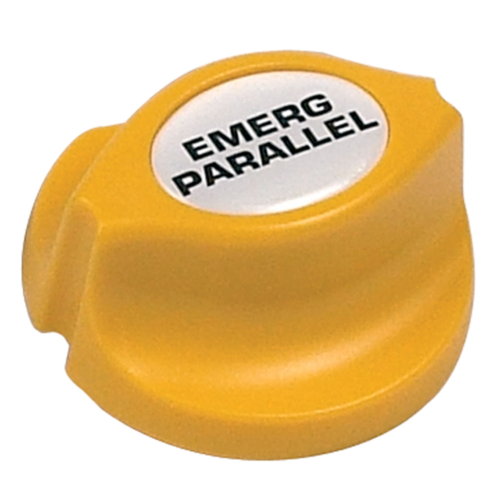 BEP Emergency Parallel Battery Knob  Yellow  Easy Fit 701KEYEP