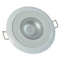 Lumitec Mirage Flush Mount Down Light Spectrum RGBW  White Housing 113127