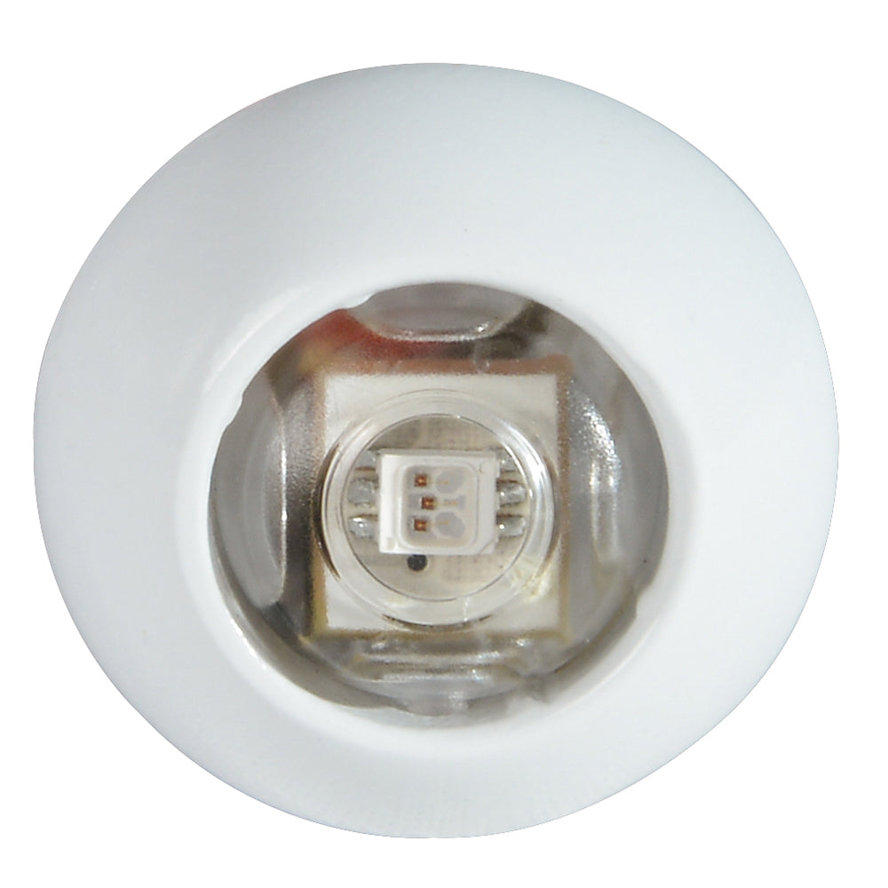 Lumitec Exuma Courtesy Light  White Housing  Blue Light 101053