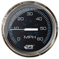 Faria Chesepeake Black 4 Studded Speedometer  60MPH GPS 33749
