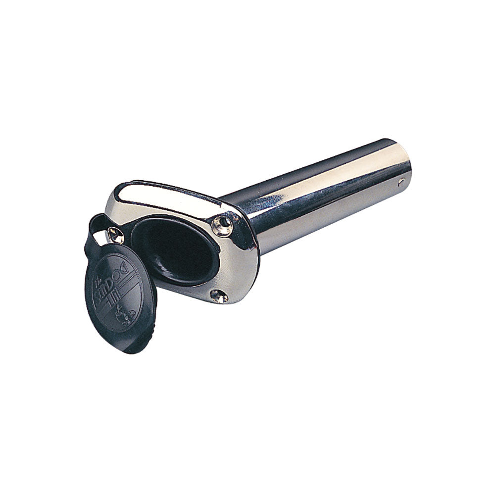 SeaDog Cast Stainless Steel Flush Mount Rod Holder wCap  30 3252351