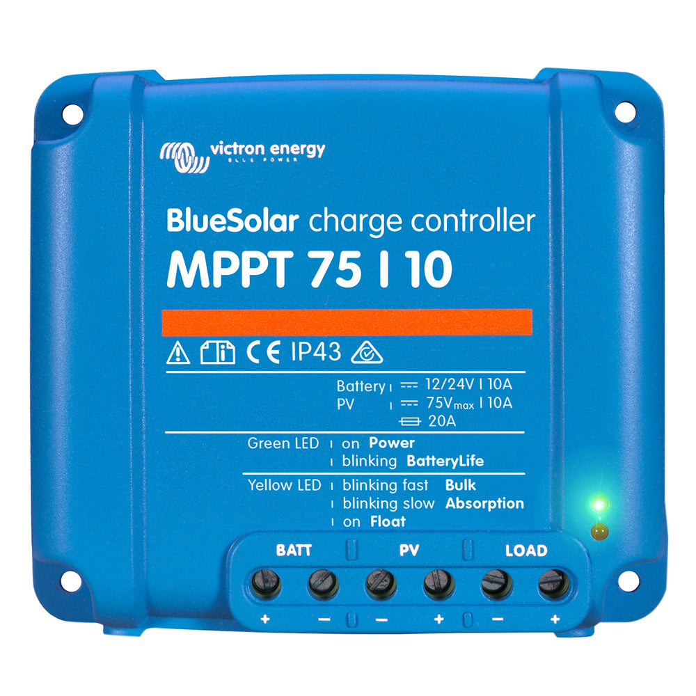 Victron BlueSolar MPPT Charge Controller  75V  10AMP UL 1741 SCC010010050R