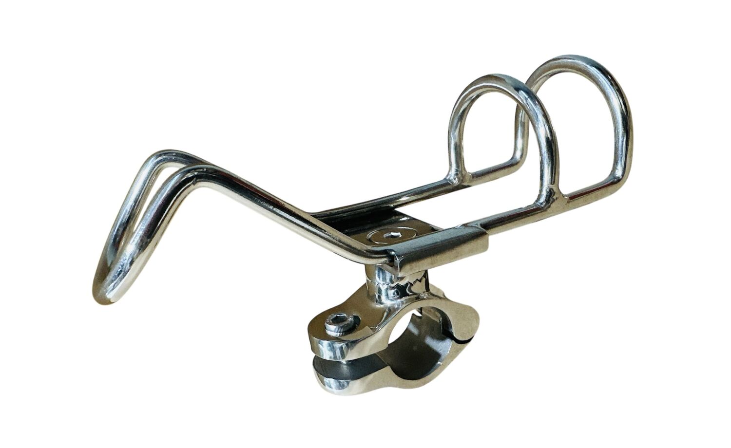316 Stainless Steel Clamp-On Fishing Rod Holder – 2 Pack