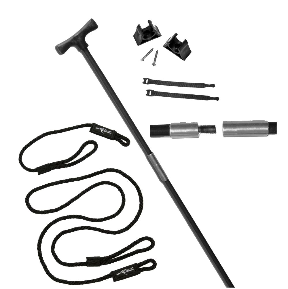 Stick It Anchor Pin – 12.5 Foot 2-Piece Shallow Water Anchor